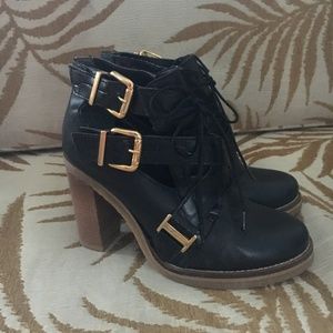 River Island Black Ankle Boots